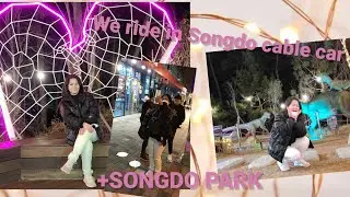 We ride in BUSAN SONGDO Marine Cable Car/SONGDO Sky Park!