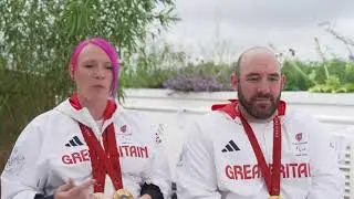 Para archers Jodie Grinham & Nathan Macqueen on the Paralympic gold