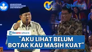 Canda Prabowo ke Menkeu Purbaya: Pusingmu Mulia untuk Rakyat, Aku Lihat Belum Botak Kau Masih Kuat
