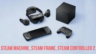Тройной анонс от Valve. Новая Steam Machine и другое