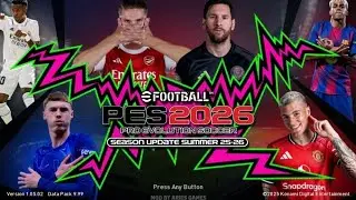 Review Graphic Menu eFootball Play Crazy - PES2018 - PS3 - CPK file. 