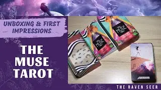 UNBOXING: THE MUSE TAROT -- colorful, vibrant and very attractive! My feminine side is mindblown!
