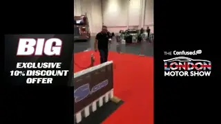 Live from the London Motor Show 2018 - Before the doors open!!