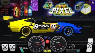Why Pixel Car Racer Fans are OBSESSED with the C7 CORVETTE Design