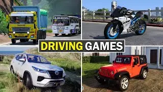 TOP 5 BEST DRIVING GAMES FOR ANDROID 2025! BEST DRIVING GAMES FOR ANDROID/DRIVING GAMES