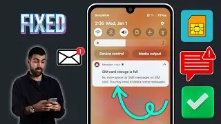 How to Fix SIM card storage is full No more space for SMS messages on SIM card Problem