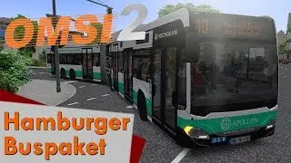 OMSI 2 - Unterwegs mit dem Capacity L aus dem Hamburger Buspaket | Let's Play OMSI 2