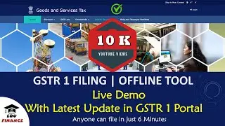 How to prepare GSTR1 using Offline tool ? | Updates Included |