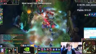 Sneaky duo Meteos vs Stixxay - Jinx vs Twitch Bot - League of Legends Full Game