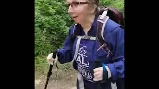 4 months post total ankle replacement. Took a harder 1.9 mile hike.