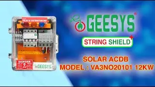 Geesys Technologies Solar ACDB 12kW &ndash; The Ultimate Solar Protection Device! | Model :VA3NO20101 12KW