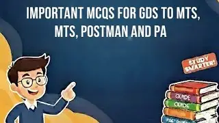 Important Mcqs for Gds to Mts Postman And Pa 