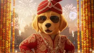 कुत्ते की निकली बारात | Kutte Ki Barat | Animal Wedding Song |  Cartoon Rhymes  Hindi