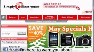 Do not buy from SimplyElectronics.net