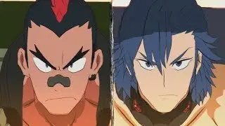 Kill la Kill: IF - NB Dōtonbori Robo Moveset & Vs Battle Gameplay | Free DLC (HD)