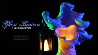 Light Up Lantern Ghost Statue Home Decor