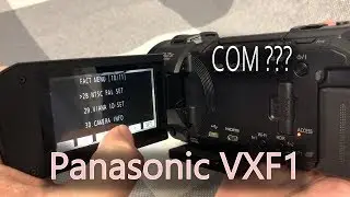 Panasonic HC-VXF1 : PAL to NTSC, Remove COM message!