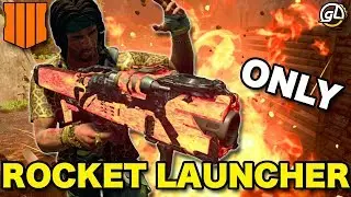 ROCKET LAUNCHER ONLY VIBES! 40 Kills With Hellion Salvo! - Black Ops 4