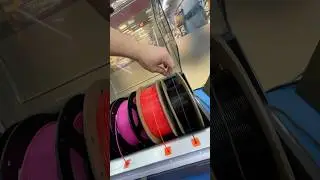 Запутался пластик от anycubic
