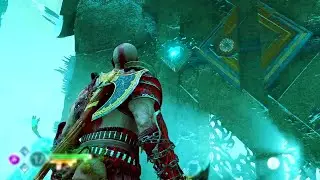 God of War Open Gate Wind Puzzle ( Use Winds of Hel Open Big Gate Escape From Helheim )
