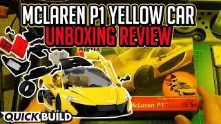 AIRFIX QUICK BUILD McLAREN P1 YELLOW CAR J6013 - R1 REVIEW BUILD