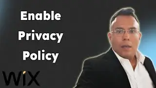 Включите Политику конфиденциальности в Wix Studio 2025