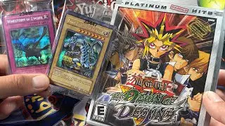Amazing Video Game Promo Opening!!! Yugioh Blue Eyes White Dragon and God Cards!!