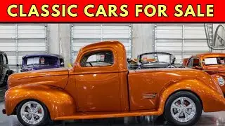 15 AMERICAN CLASSIC CARS FOR SALE TODAY#classiccars #automobile #tunerhotrod #hotrod 