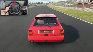 Assetto Corsa EVO (Early Access) - Lancia Delta HF Integrale Evo II at Fuji | Moza DD R9 Gameplay
