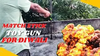 Match Stick Toy Gun | Toy Gun For Diwali