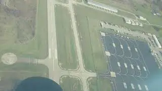 Landing at Grand Ledge, Michigan. Dewitt Aerial Photoshoot Flight 10/28/24