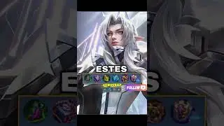 ✅ 2025 Estes Best Build Setup Guide #mlbb #shorts #Estes #Estesexp #mobilelegends #ml