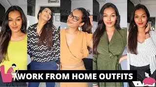 5 REALISTIC CHIC WORK FROM HOME OUTFITS | CURVY GIRL FASHION | Sarah Sarosh