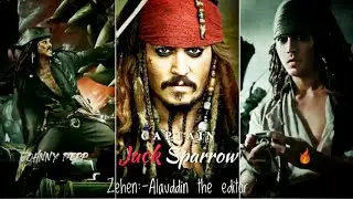 CAPTAIN Jack Sparrow(Johnny Deep)attitude makeover status||pirates theme||edit attitude status