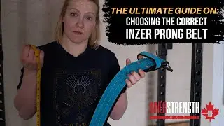 Inzer Advance Designs Prong Belt Sizing Instructions