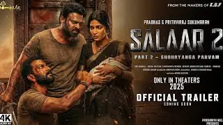 Salaar Part 2 Movie New News | Prabhas | ShrutiHaasan ~ Prithviraj | PrasanthNeel | Dark Action Film
