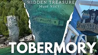 Exploring Tobermory! Blue Heron Cruise to Flowerpot Island + Shipwreck Tour | theMountainFam