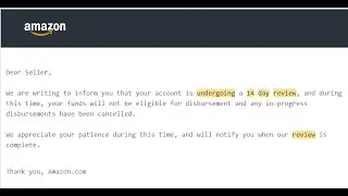Amazon is Holding my Funds Hostage! But Sales are Good!