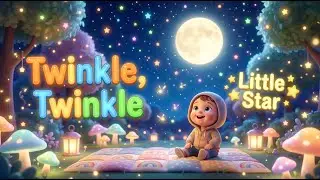 Twinkle Twinkle Little Star ✨ New Bedtime Lullaby for Kids | Relaxing Sleep Song