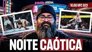 What was it like covering UFC 323 in Las Vegas? - Ag Fight Vlog