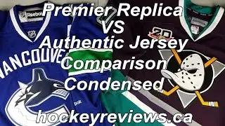 Реплика Джерси Reebok Premier НХЛ и сравнительный обзор Authentic Edge 2.0 (сокращенная версия)