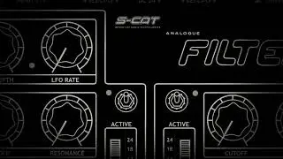 Phaser section of the new S-CAT Analogue filter.