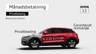 Audi Financial Services: Privatleasing eller Bill&aring;n?