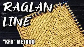 Seamless Raglan Increase Using the KFB Method &mdash; Perfect for Top‑Down Knits #raglan1