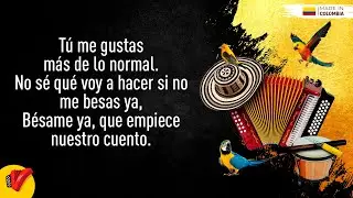 Más De Lo Normal, Churo Díaz & Elías Mendoza, Video Letra - Sentir Vallenato