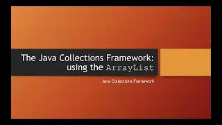 Using ArrayLists in Java, pt 1