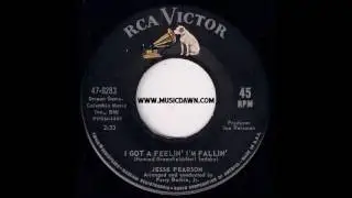 Jesse Pearson - I Got A Feelin' I'm Fallin' [RCA Victor] 1963 Popcorn 45