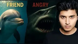 Why Dolphins Are Friendly and Sharks Seem Angry to Humans