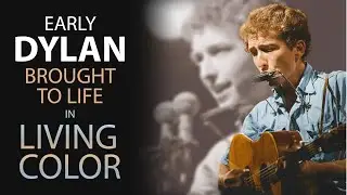 Early Dylan Rare: BW Photos iin  Living Color
