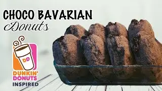 Choco Bavarian Donuts - NO BAKE
